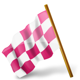 Base, chequered, derelict, flag, left, map, marker icon - Free download
