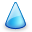 Blue, cone icon - Free download on Iconfinder