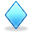 blue, diamond