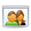 couple, people, users 