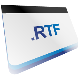 Rtf icon - Free download on Iconfinder