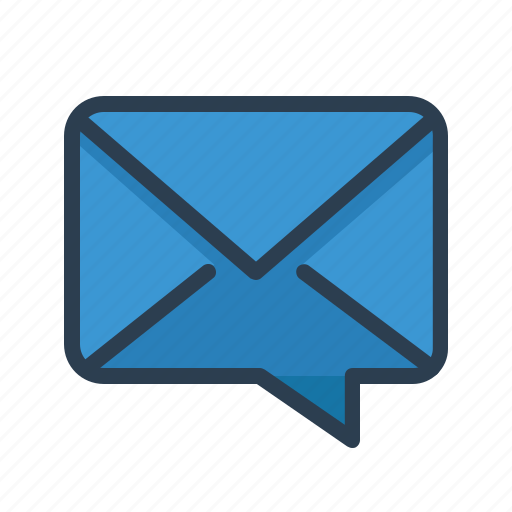 Comment, dialogue, email, envelope, support icon - Download on Iconfinder