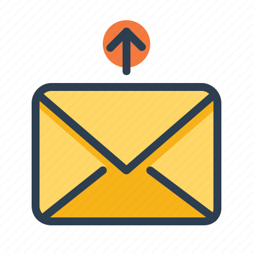 Email, envelope, send, arrow up icon - Download on Iconfinder