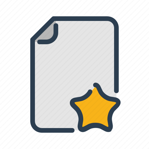 Bookmark, document, favourite, star icon - Download on Iconfinder