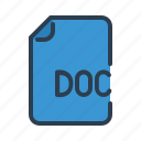 doc, document, extension, word