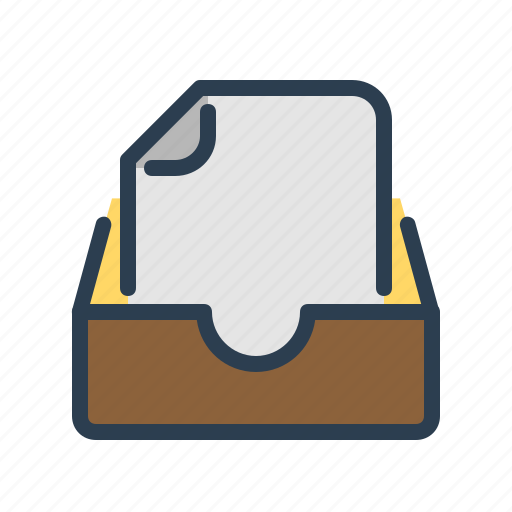 Documentation, drawer, folder icon - Download on Iconfinder