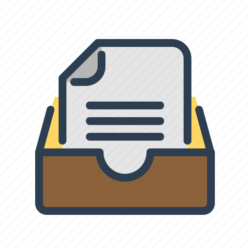 Document, drawer, folder icon - Download on Iconfinder
