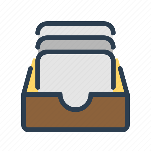 Documentation, documents, drawer icon - Download on Iconfinder