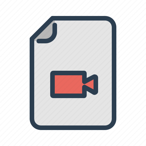 Camera, file, film, video icon - Download on Iconfinder