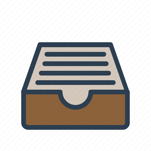 Documents, drawer, files, library icon - Download on Iconfinder