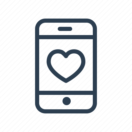 Best, favoutire, flirt, heart, love, mobile, phone icon - Download on Iconfinder