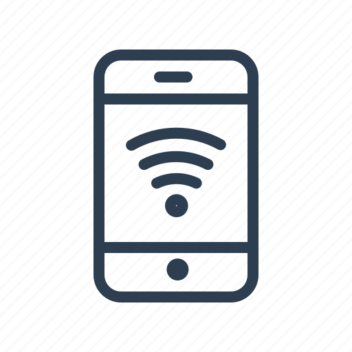 Connection, hotspot, mobile, network, phone, signal, wifi icon - Download on Iconfinder