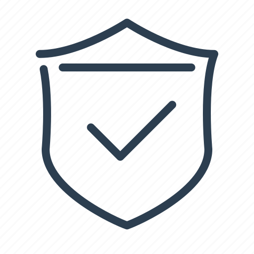 Brand protection, checkmark, guard, protection, safety, secure, shield icon - Download on Iconfinder