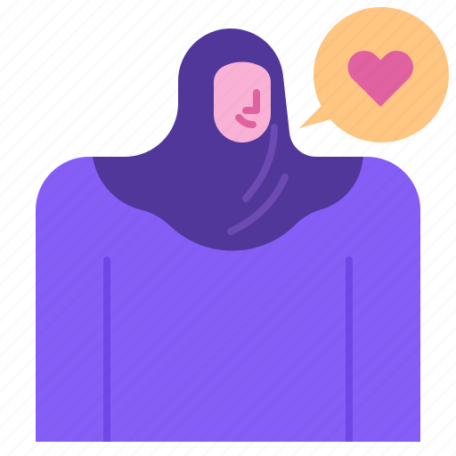Muslim, woman, hijab, cultures, arabian, traditional, arab icon - Download on Iconfinder