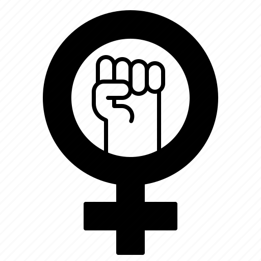 Women, woman, gender, female, femenin, hand, power icon - Download on Iconfinder