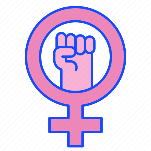 Women, woman, gender, female, femenin, hand, power icon - Download on Iconfinder