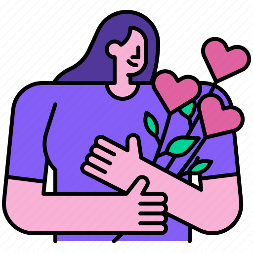 Flower, love, heart, valentines, romantic, romance, feelings icon - Download on Iconfinder