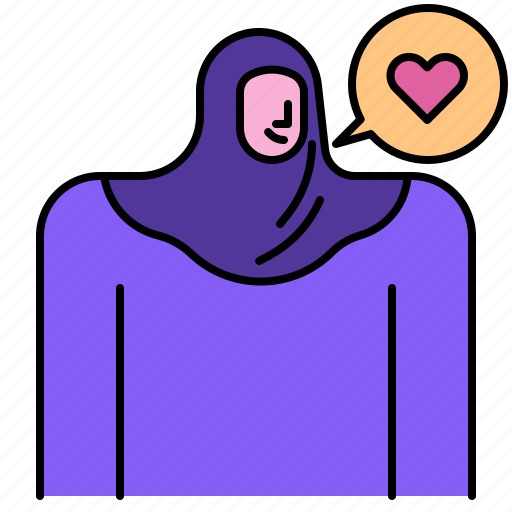 Muslim, woman, hijab, cultures, arabian, traditional, arab icon - Download on Iconfinder