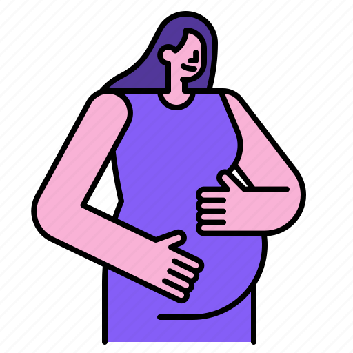 Pregnancy, mother, child, maternity, pregnant, baby, love icon - Download on Iconfinder