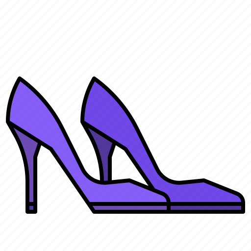 Shoes, high, heels, stiletto, footwear, female, shoe icon - Download on Iconfinder
