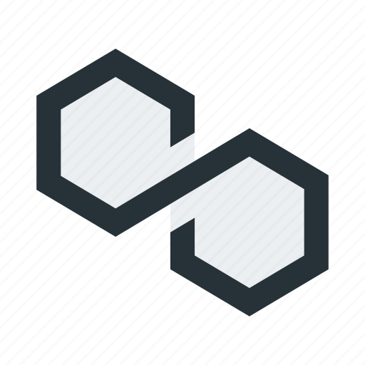 Abstract, figure, geometric, hexagons, loop, mark, shape icon - Download on Iconfinder