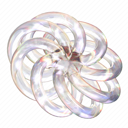 Abstract glass, sphere, circle, abstract, 3d object, glass, shape 3D illustration - Download on Iconfinder