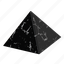 pyramid marble, pyramid, triangle, abstract, 3d object, marble, stone, fine art, geometry 