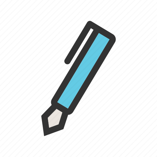 Ball point, equipment, fountain pen, pen, scribble, tool, write icon - Download on Iconfinder