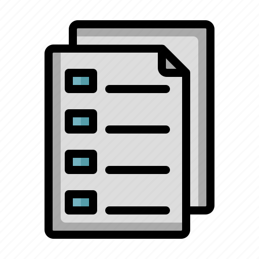 Document, file, paper, test, exam icon - Download on Iconfinder