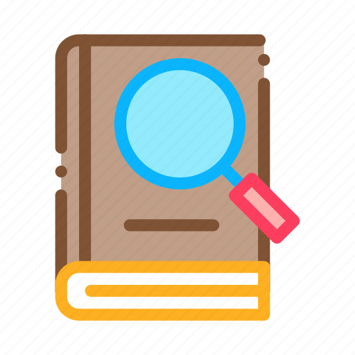 Academy, book, educational, search, study icon - Download on Iconfinder