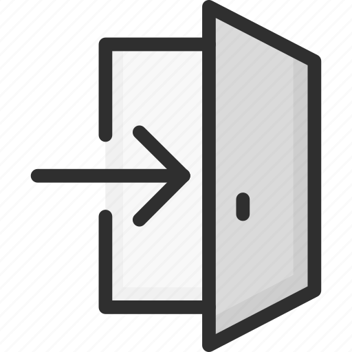 Access, door, enter, login, password icon - Download on Iconfinder
