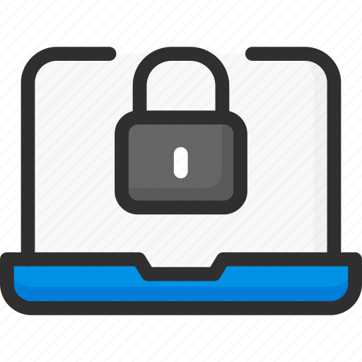 Access, enter, laptop, lock, login, password icon - Download on Iconfinder