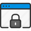 access, enter, lock, login, padlock, password, website 
