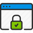 access, lock, login, padlock, password, web, website