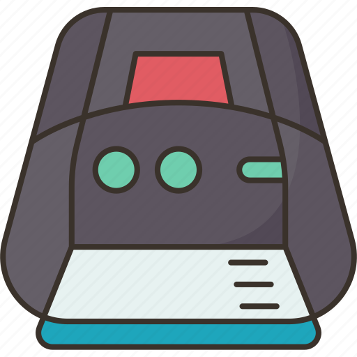 Badge, scanner, information, checkpoint, access icon - Download on Iconfinder