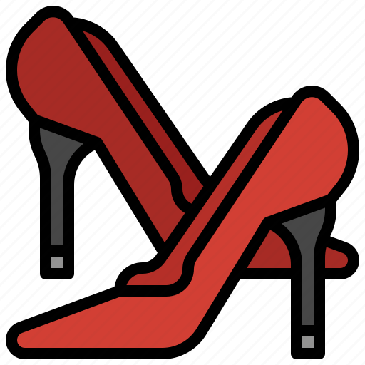 High, heels, footwear, female, shoes, fashion icon - Download on Iconfinder