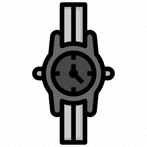 Wristwatch, bracelet, timepiece, fashion, watch, time icon - Download on Iconfinder