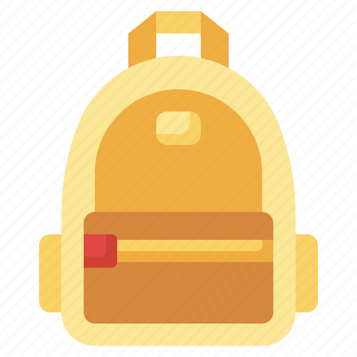 Backpack, high, school, hiking, rucksack, education icon - Download on Iconfinder
