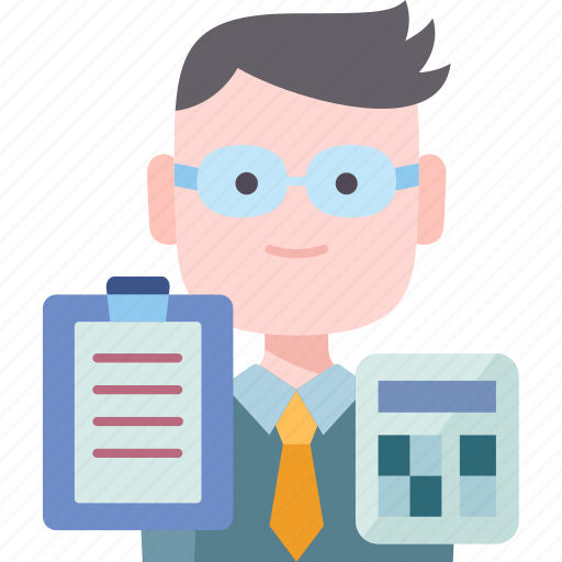 Accountant, finance, bookkeeping, audit, banking icon - Download on Iconfinder