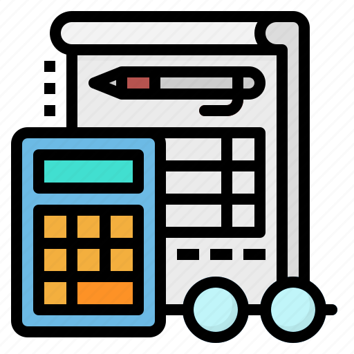 Accountant, accounting, business, calculate, notebook icon - Download on Iconfinder