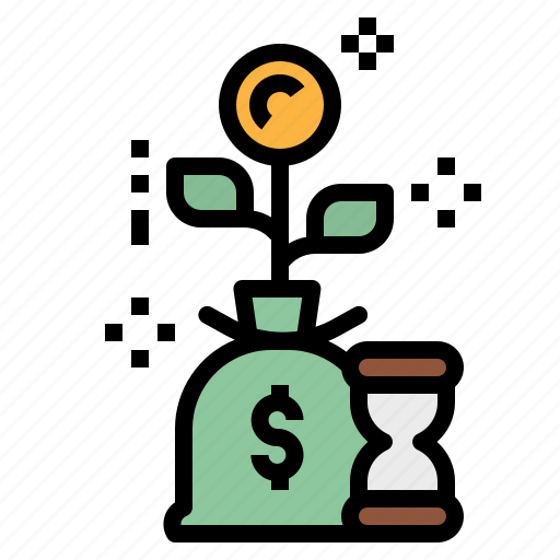 Growth, money, profit icon - Download on Iconfinder