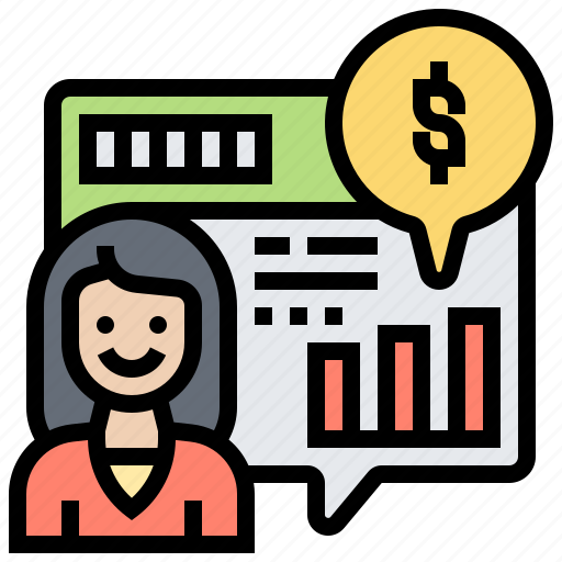 Accounting, assistant, coach, financial, suggesting icon - Download on Iconfinder