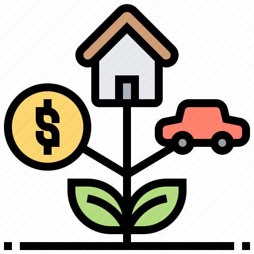 Assets, investment, property, value, wealth icon - Download on Iconfinder