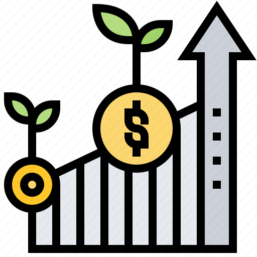 Financial, growth, investment, marketing, profit icon - Download on Iconfinder