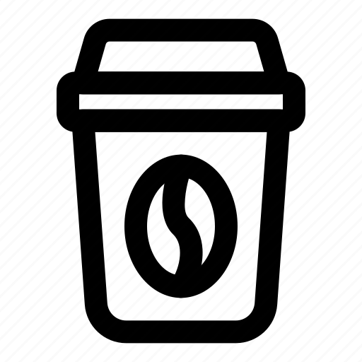 Coffee, cup, breaks, shop, paper, drink, take icon - Download on Iconfinder