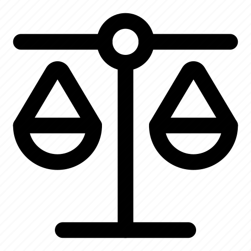 Justice, scale, law, legal, balance, equality, equal icon - Download on Iconfinder