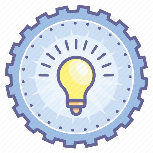 Achievement, award, badge, bulb, gear, light icon - Download on Iconfinder