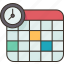 schedule, planner, calendar, timetable, agenda 