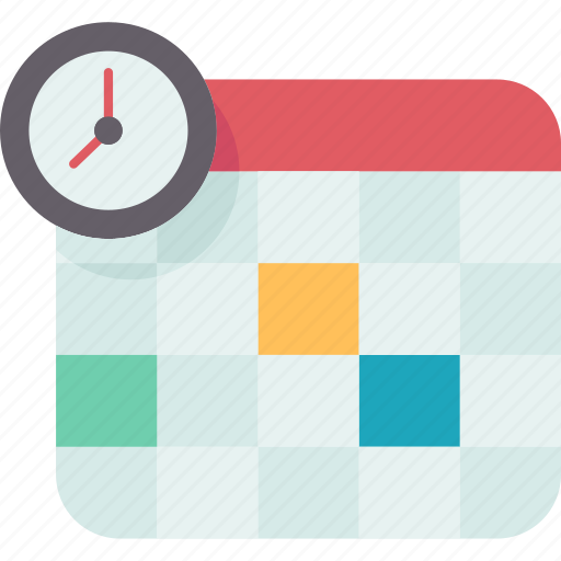 Schedule, planner, calendar, timetable, agenda icon - Download on Iconfinder
