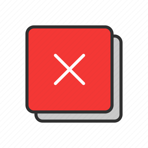 Delete, delete file, multiply, remove icon - Download on Iconfinder